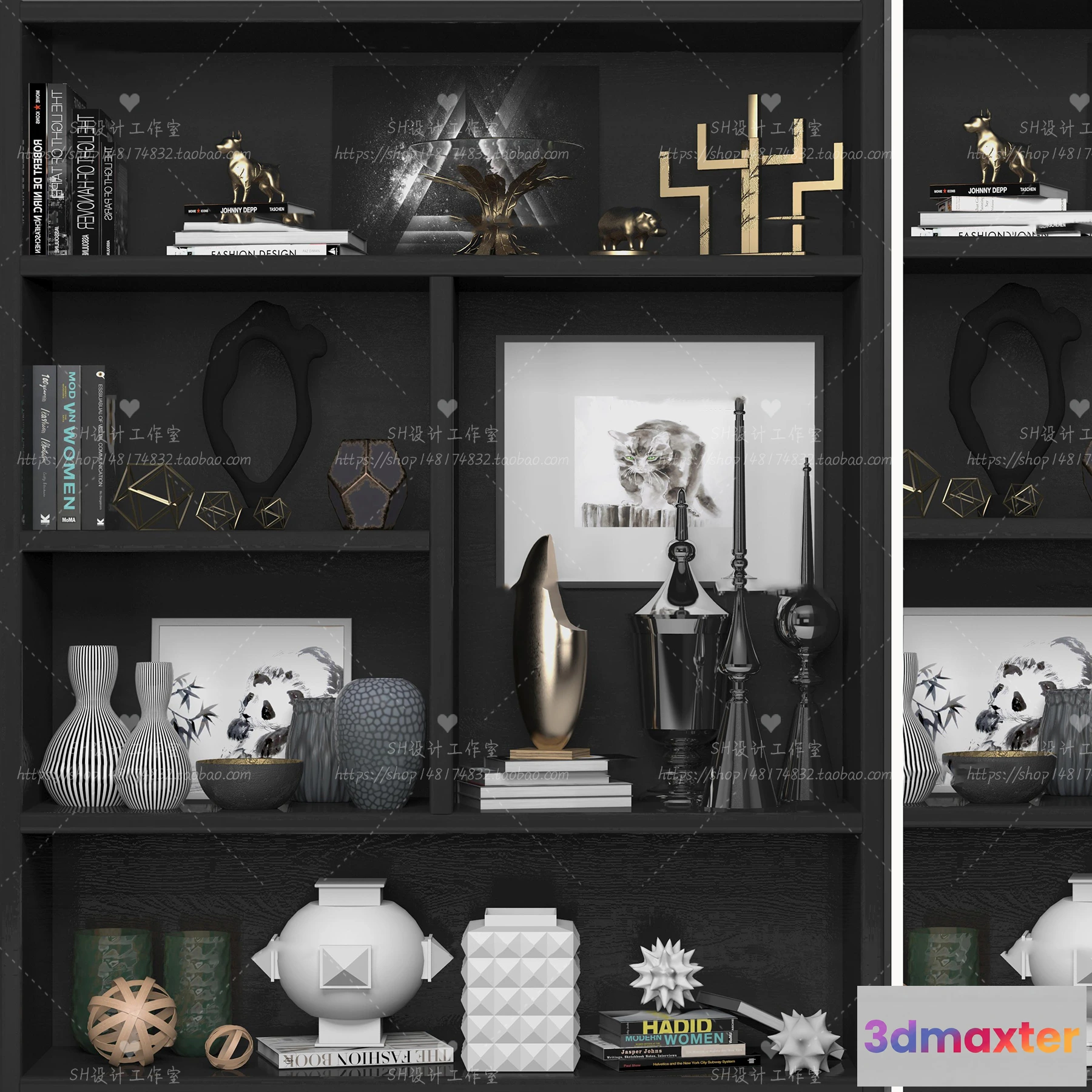 1131848 - Decorative Sets - 3D Models - 0186