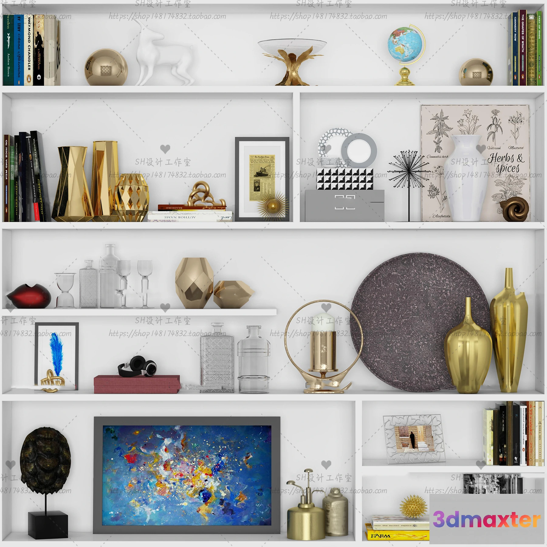 1131852 - Decorative Sets - 3D Models - 0188