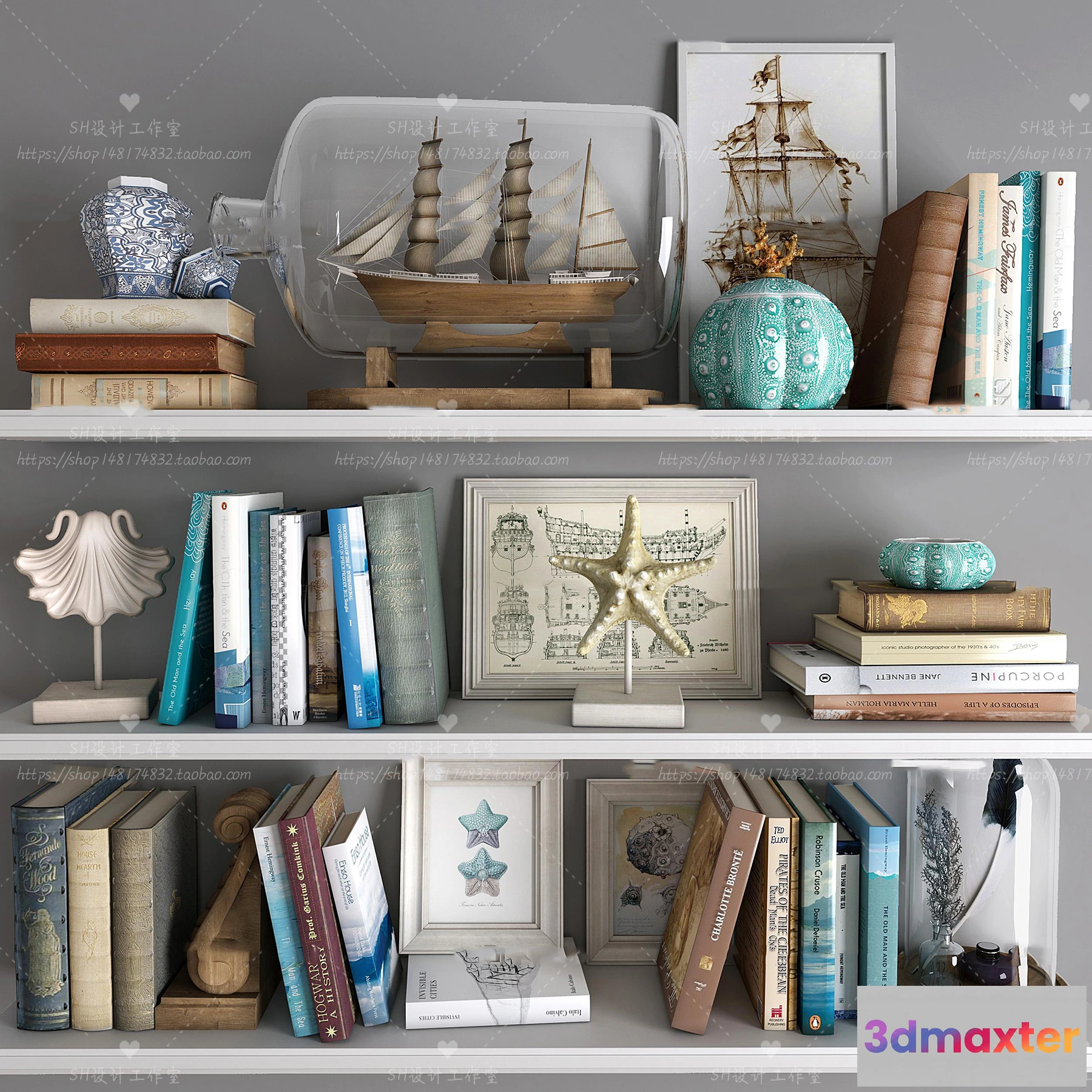 1131854 - Decorative Sets - 3D Models - 0189