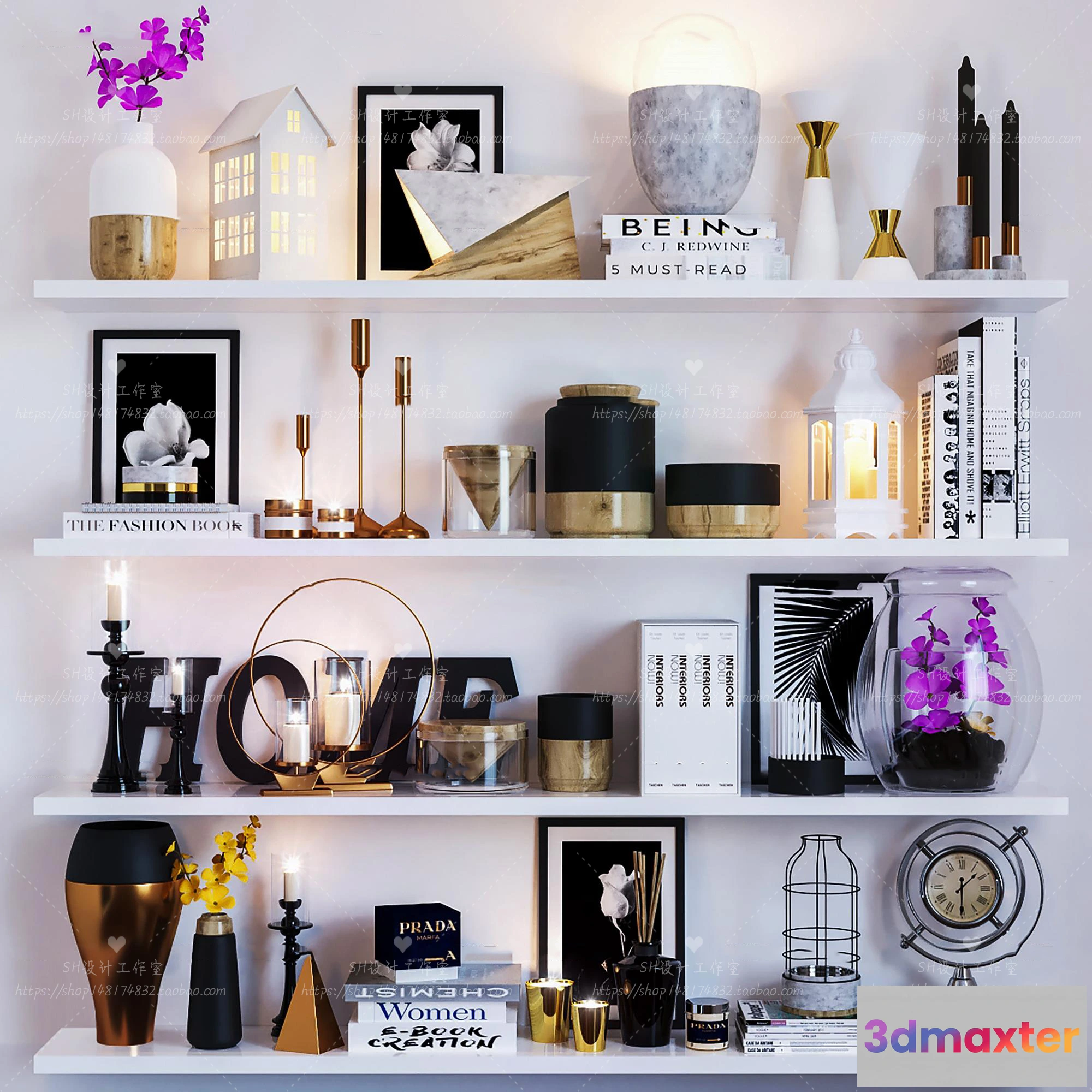 1131878 - Decorative Sets - 3D Models - 0201