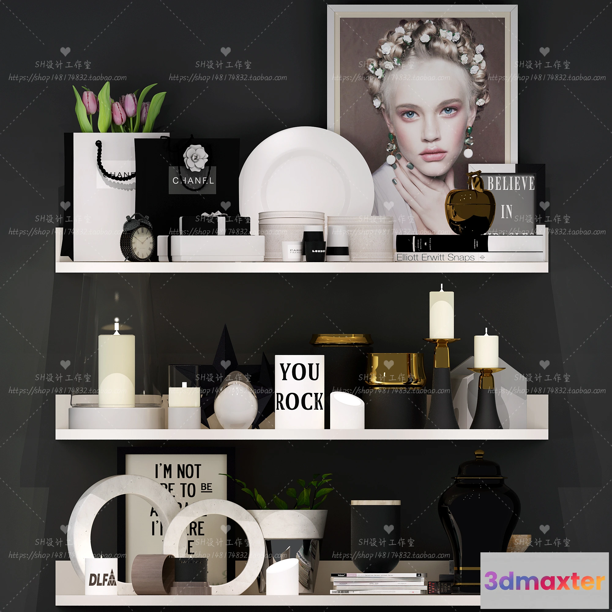 1131886 - Decorative Sets - 3D Models - 0205