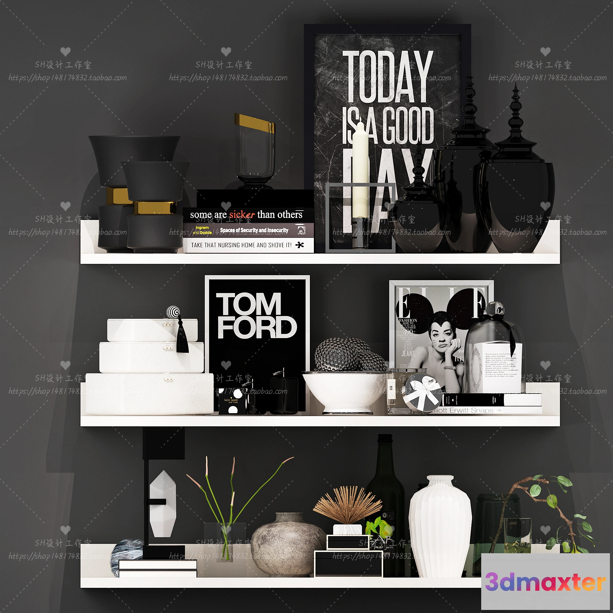 1131904 - Decorative Sets - 3D Models - 0214