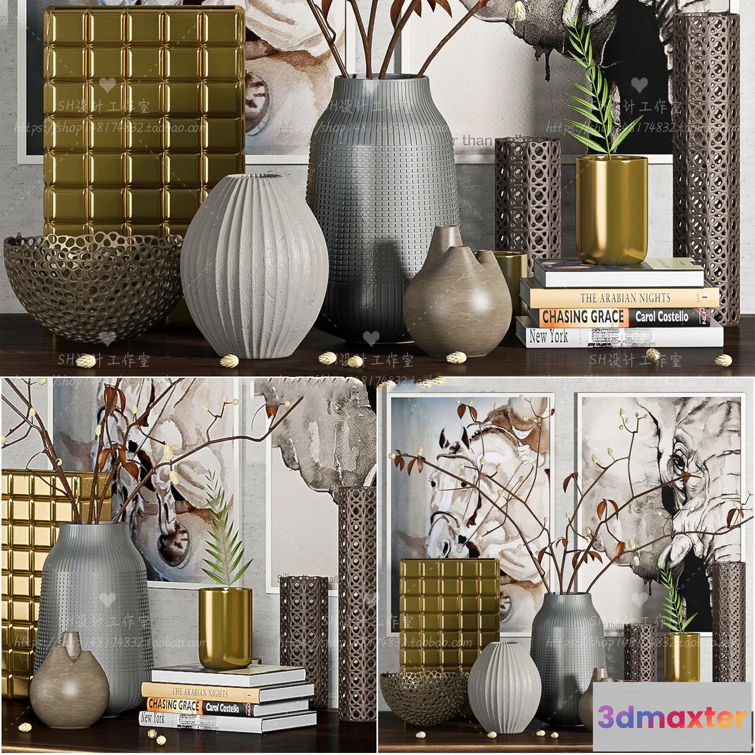 1131916 - Decorative Sets - 3D Models - 0220