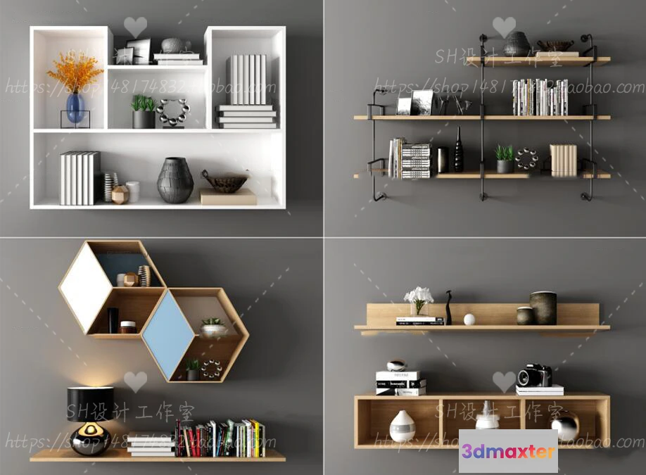 1131918 - Decorative Sets - 3D Models - 0221