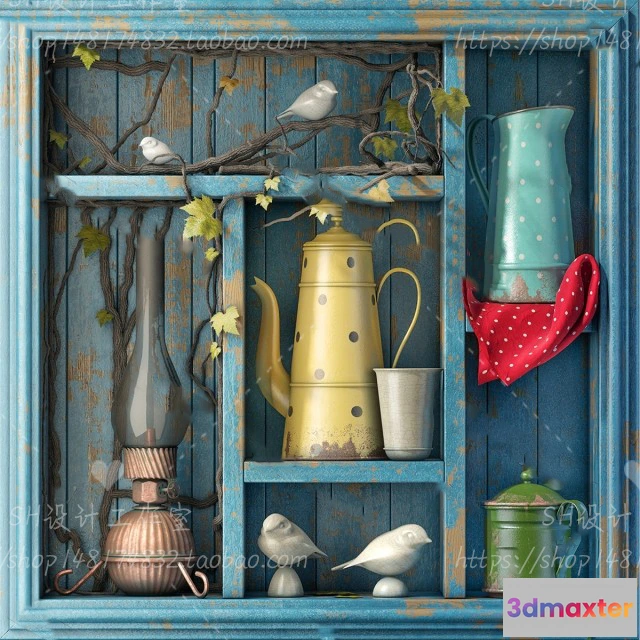 1131936 - Decorative Sets - 3D Models - 0230