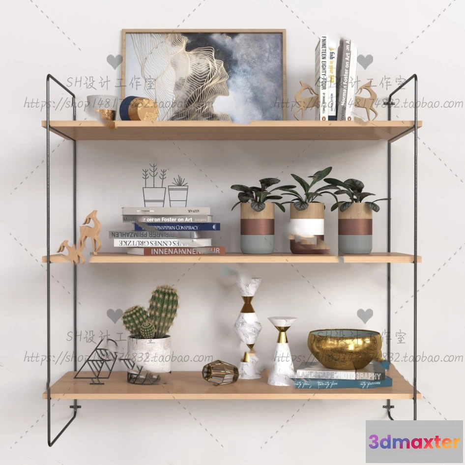 1131938 - Decorative Sets - 3D Models - 0231