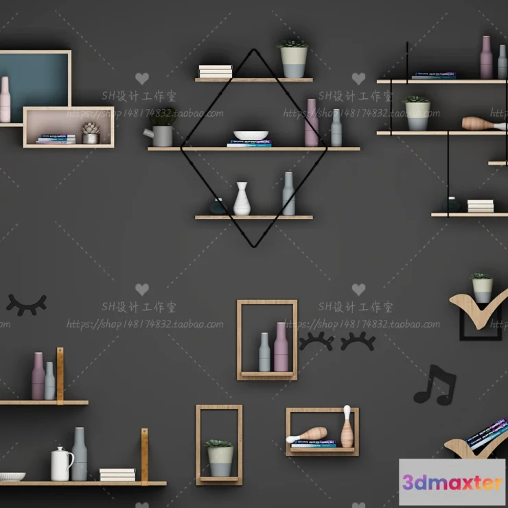 1131940 - Decorative Sets - 3D Models - 0232