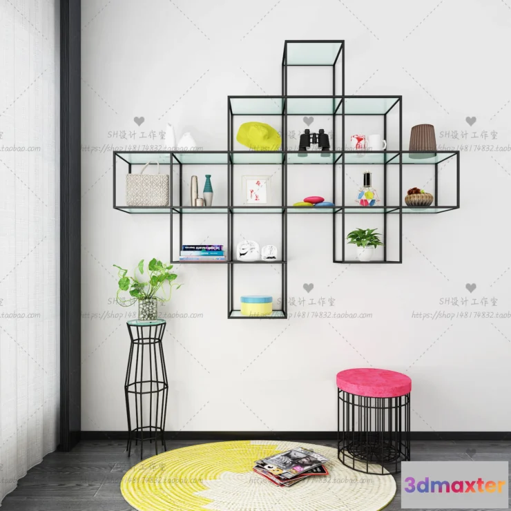 1131956 - Decorative Sets - 3D Models - 0240