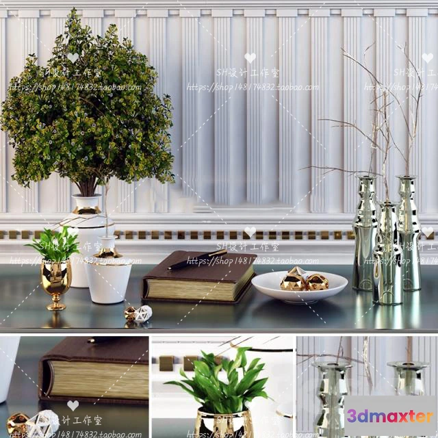 1132040 - Decorative Sets - 3D Models - 0282