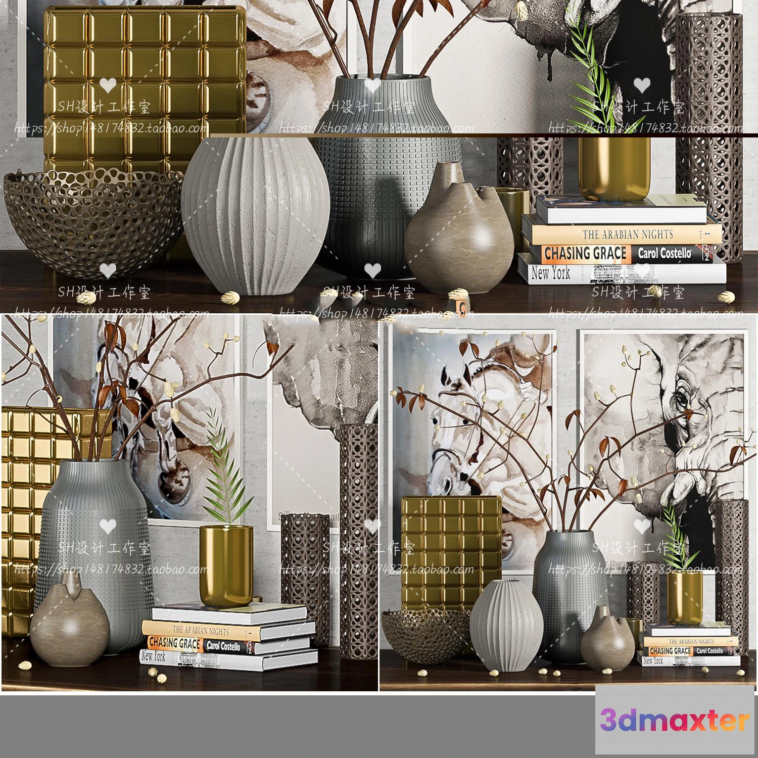 1132074 - Decorative Sets - 3D Models - 0299