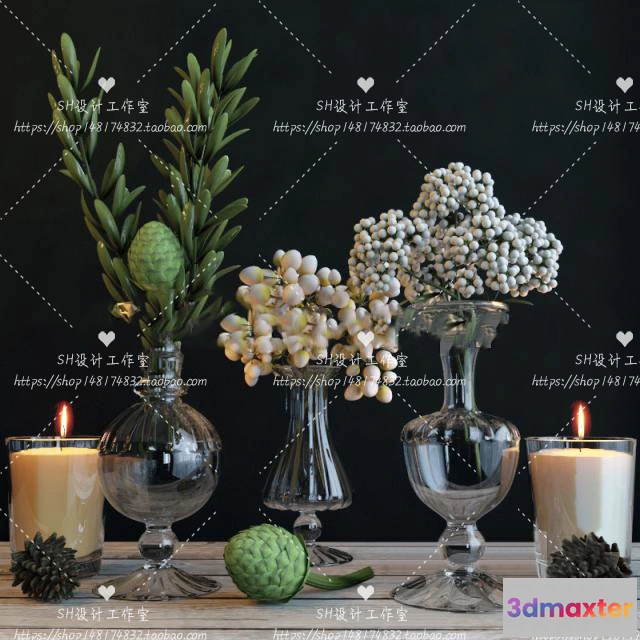 1132090 - Decorative Sets - 3D Models - 0307