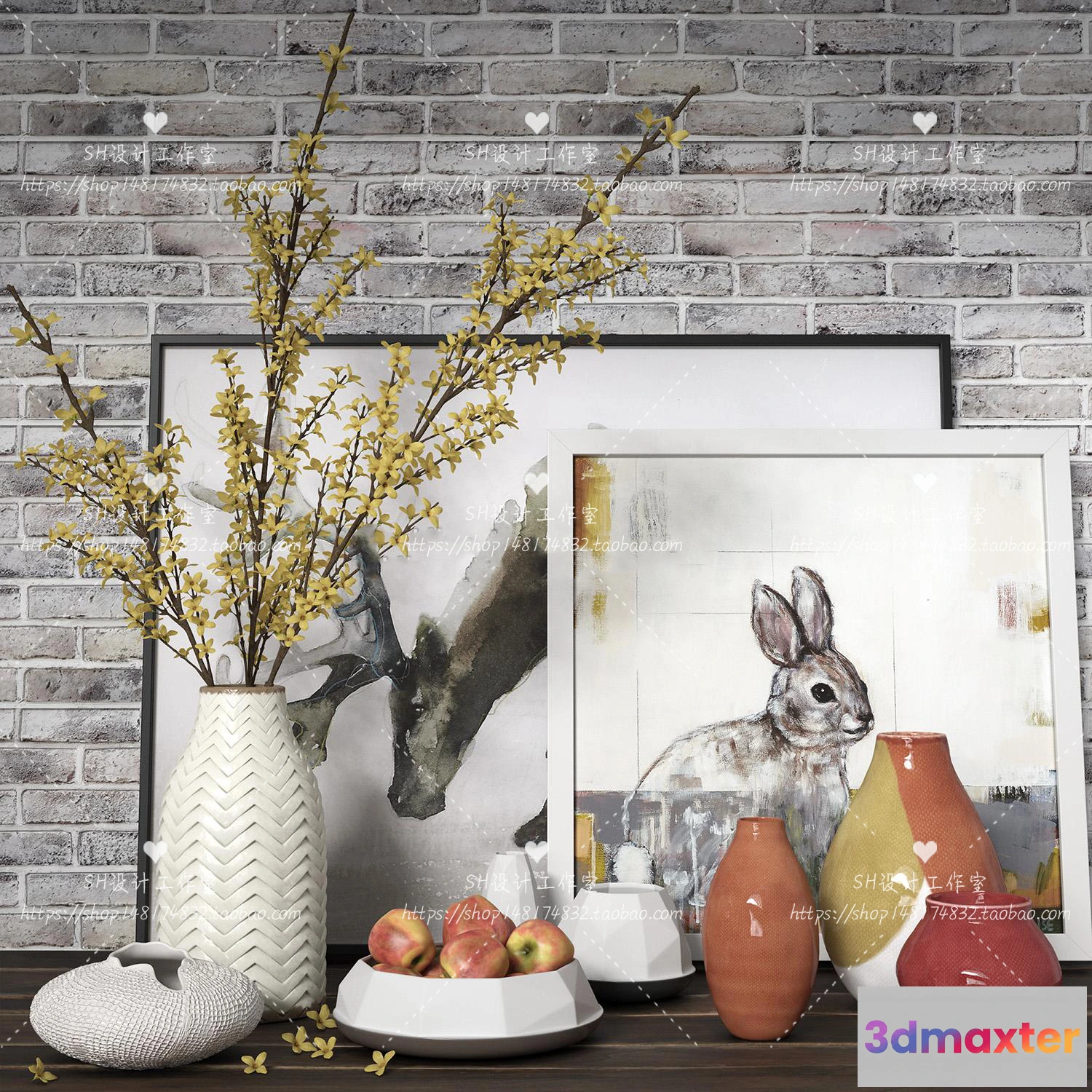 1132096 - Decorative Sets - 3D Models - 0310