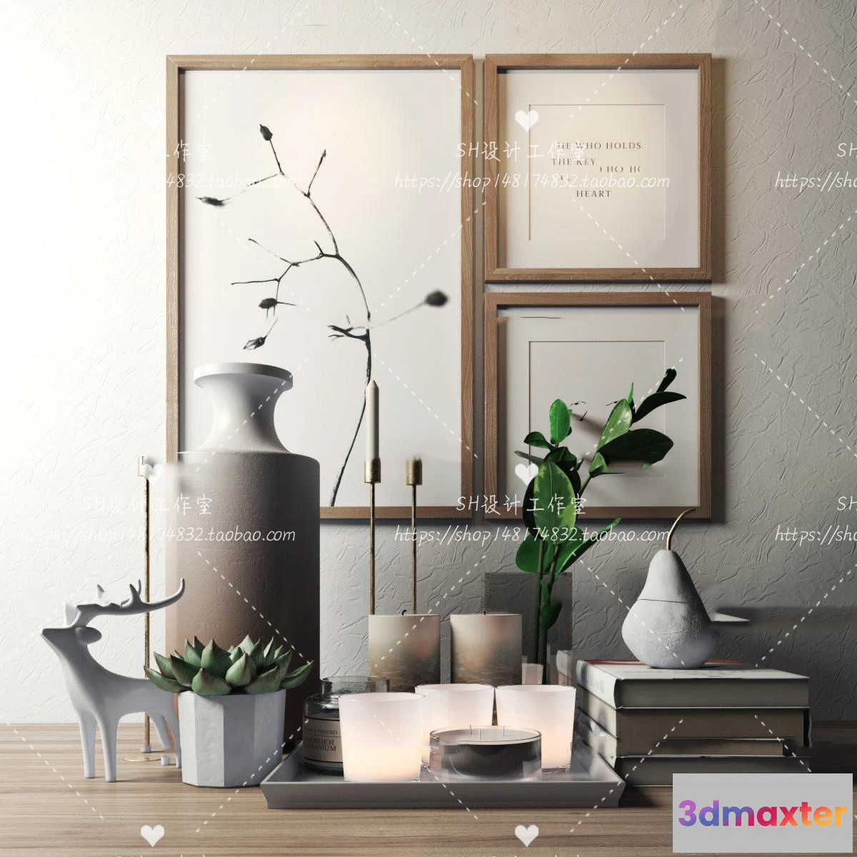 1132098 - Decorative Sets - 3D Models - 0311