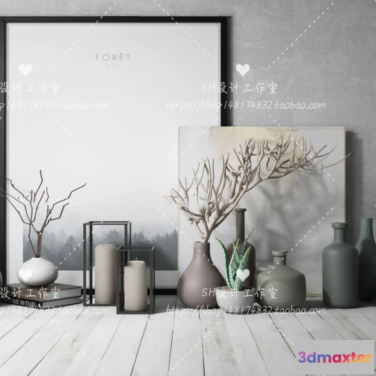 1132100 - Decorative Sets - 3D Models - 0312