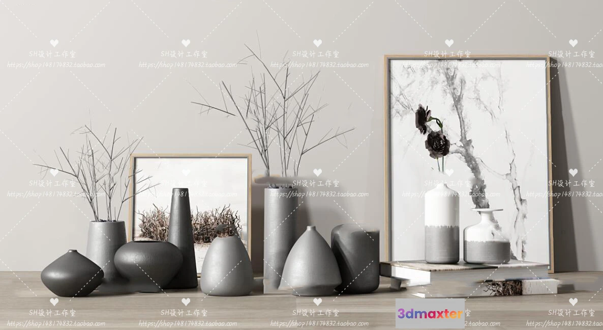 1132102 - Decorative Sets - 3D Models - 0313