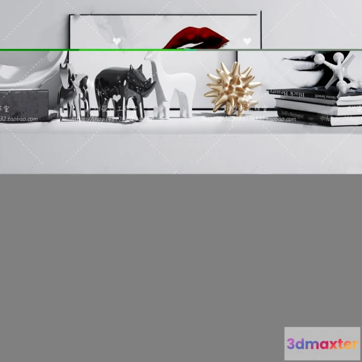 1132104 - Decorative Sets - 3D Models - 0314