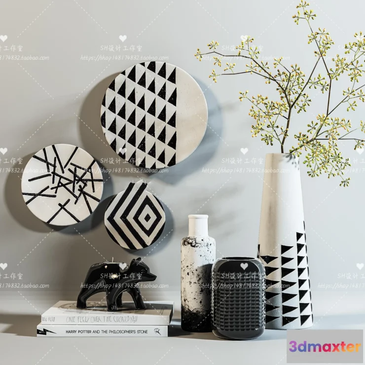 1132112 - Decorative Sets - 3D Models - 0318