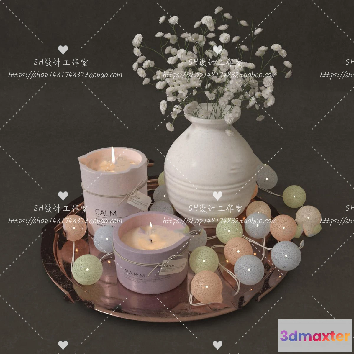 1132124 - Decorative Sets - 3D Models - 0324