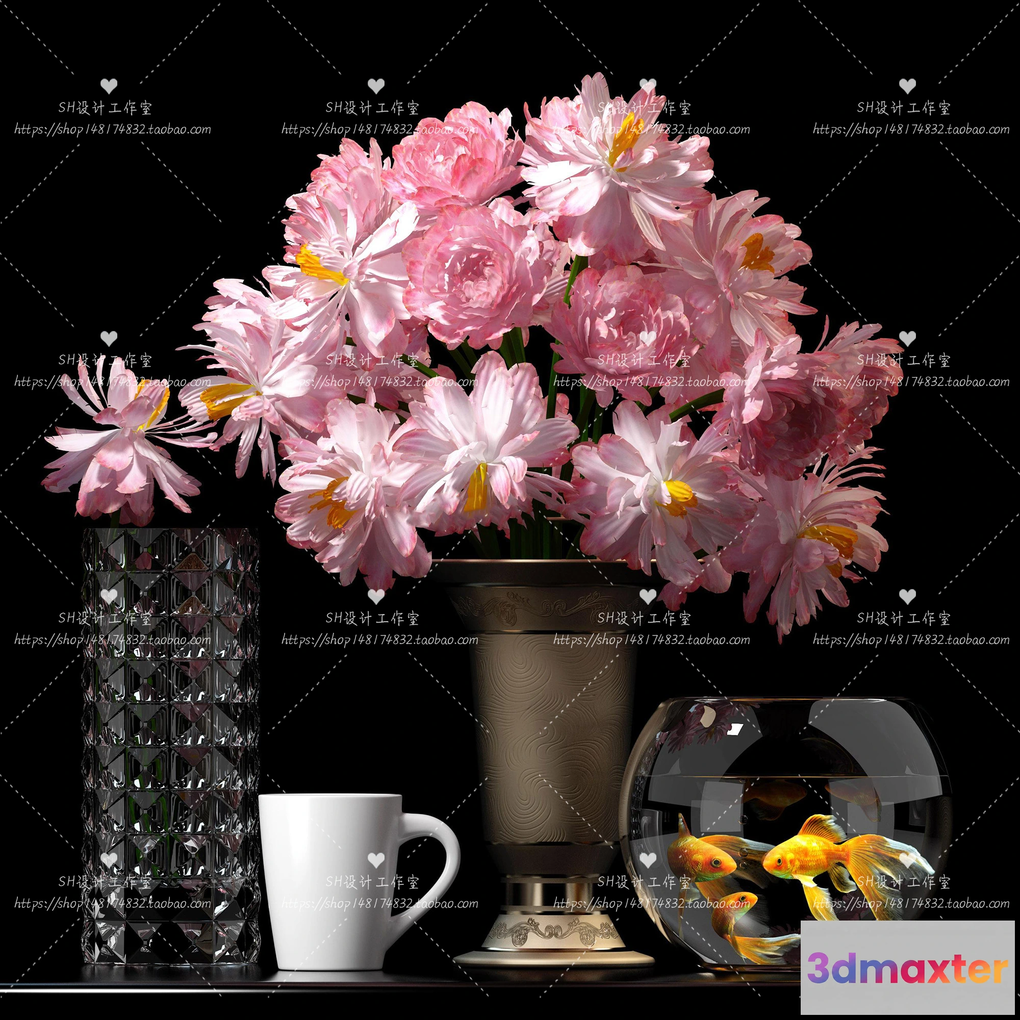 1132126 - Decorative Sets - 3D Models - 0325