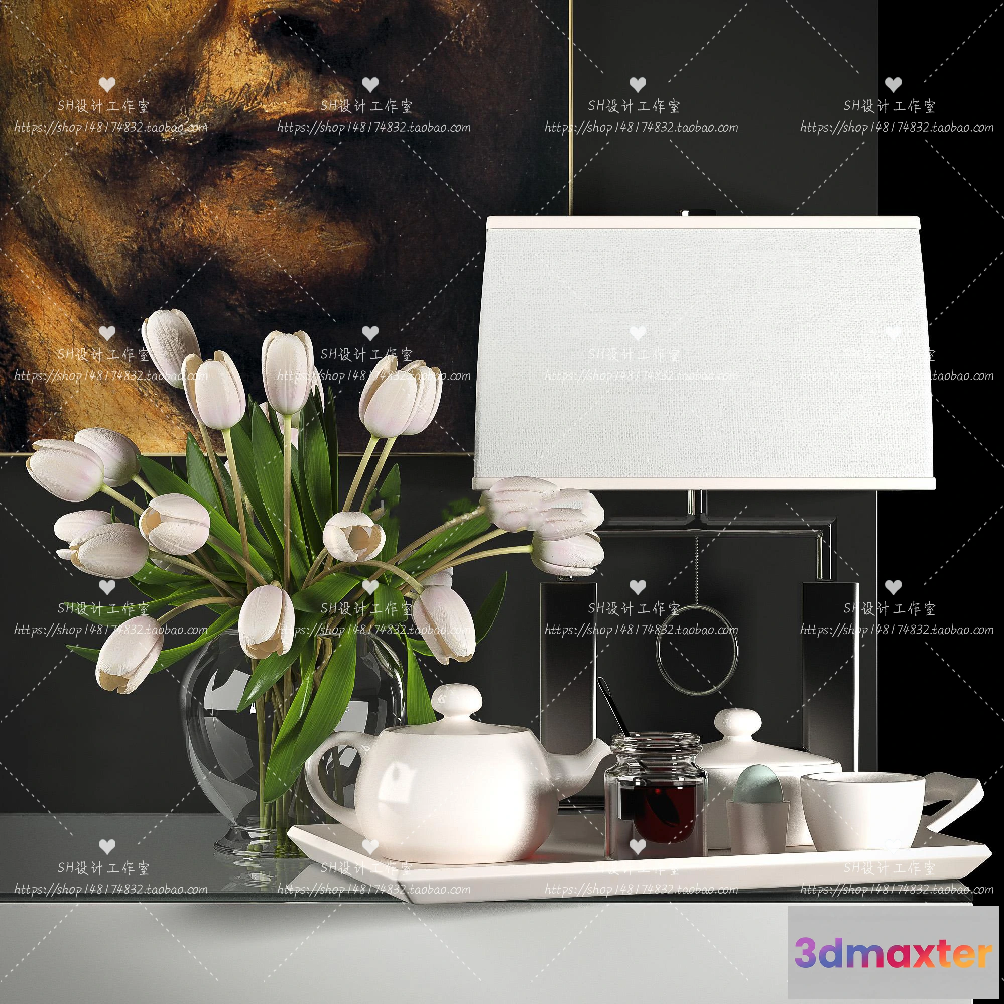 1132134 - Decorative Sets - 3D Models - 0329