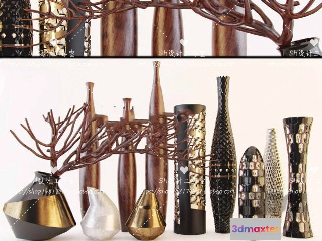 1132140 - Decorative Sets - 3D Models - 0332