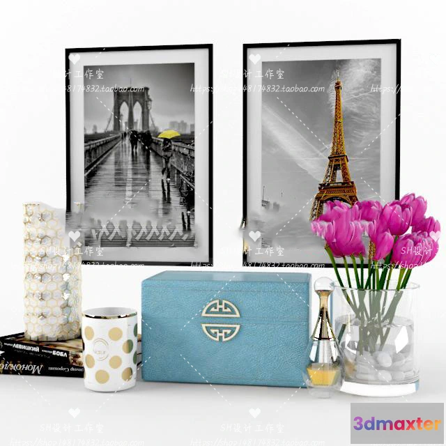 1132144 - Decorative Sets - 3D Models - 0334