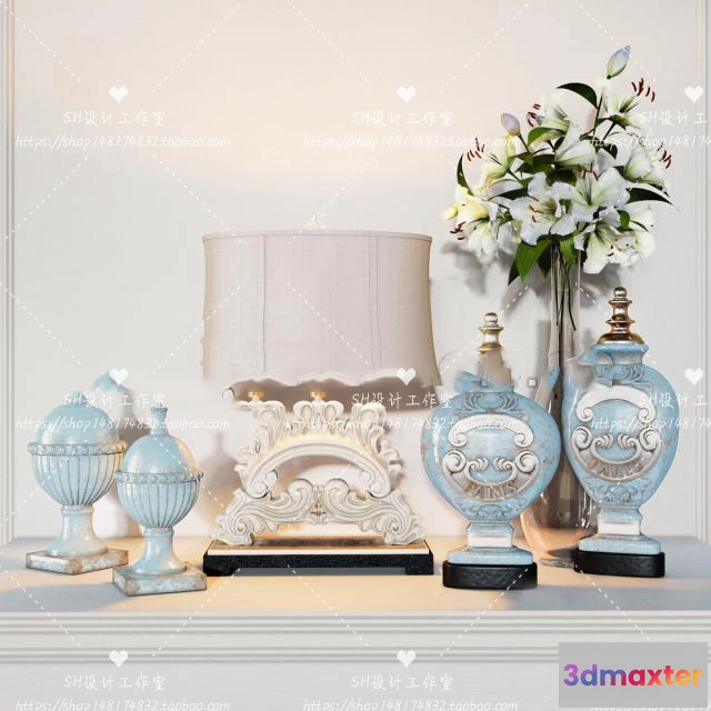 1132160 - Decorative Sets - 3D Models - 0342