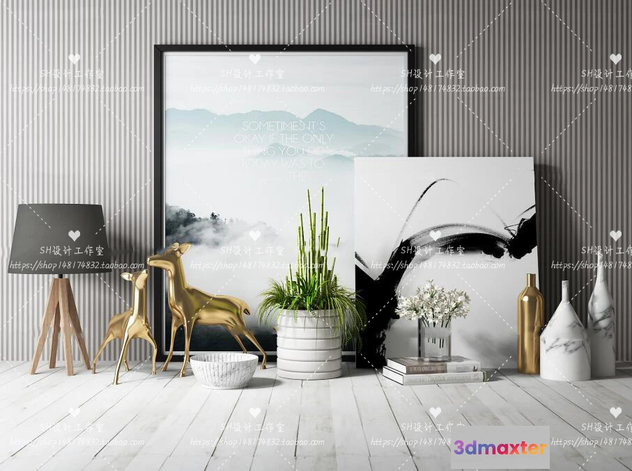 1132168 - Decorative Sets - 3D Models - 0346