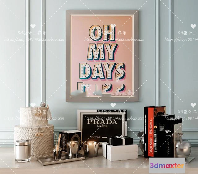 1132176 - Decorative Sets - 3D Models - 0350