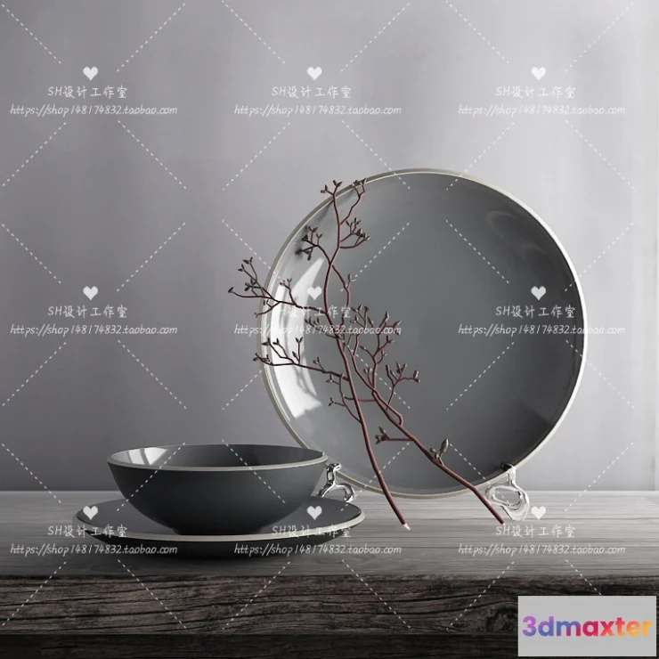 1132180 - Decorative Sets - 3D Models - 0352