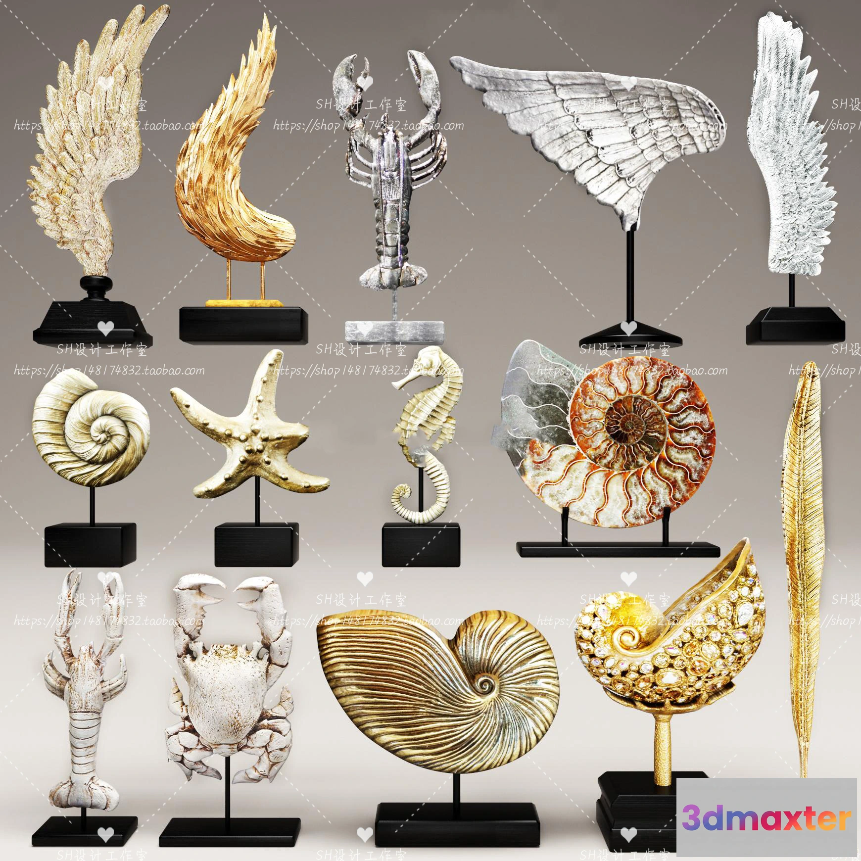 1132184 - Decorative Sets - 3D Models - 0354