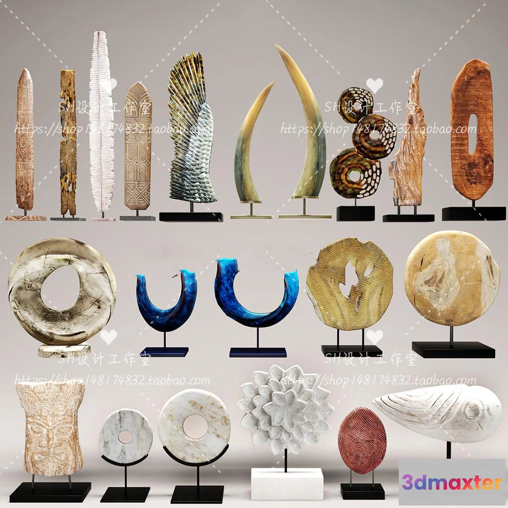 1132186 - Decorative Sets - 3D Models - 0355