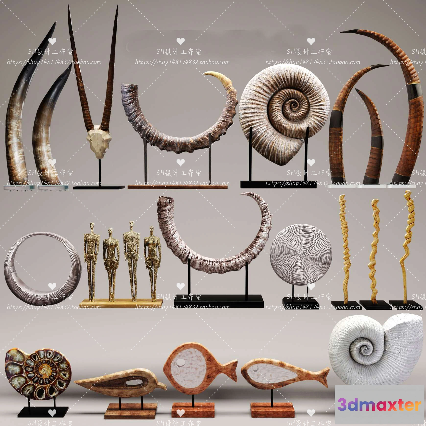 1132190 - Decorative Sets - 3D Models - 0357