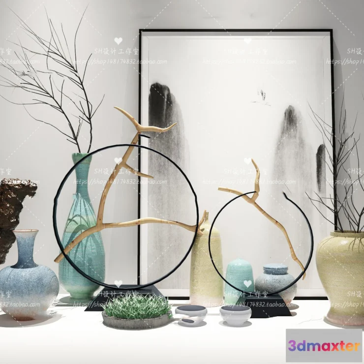 1132202 - Decorative Sets - 3D Models - 0363