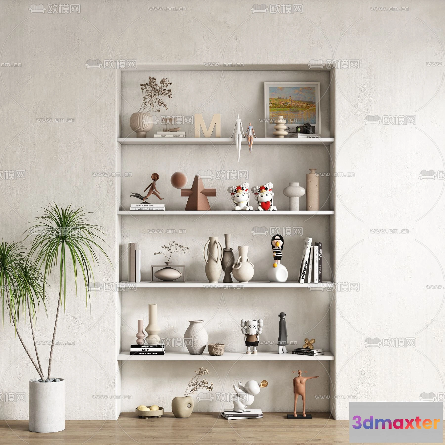 1163090 - WABI SABI STYLE 3D MODELS - DECOR SETS - 0004