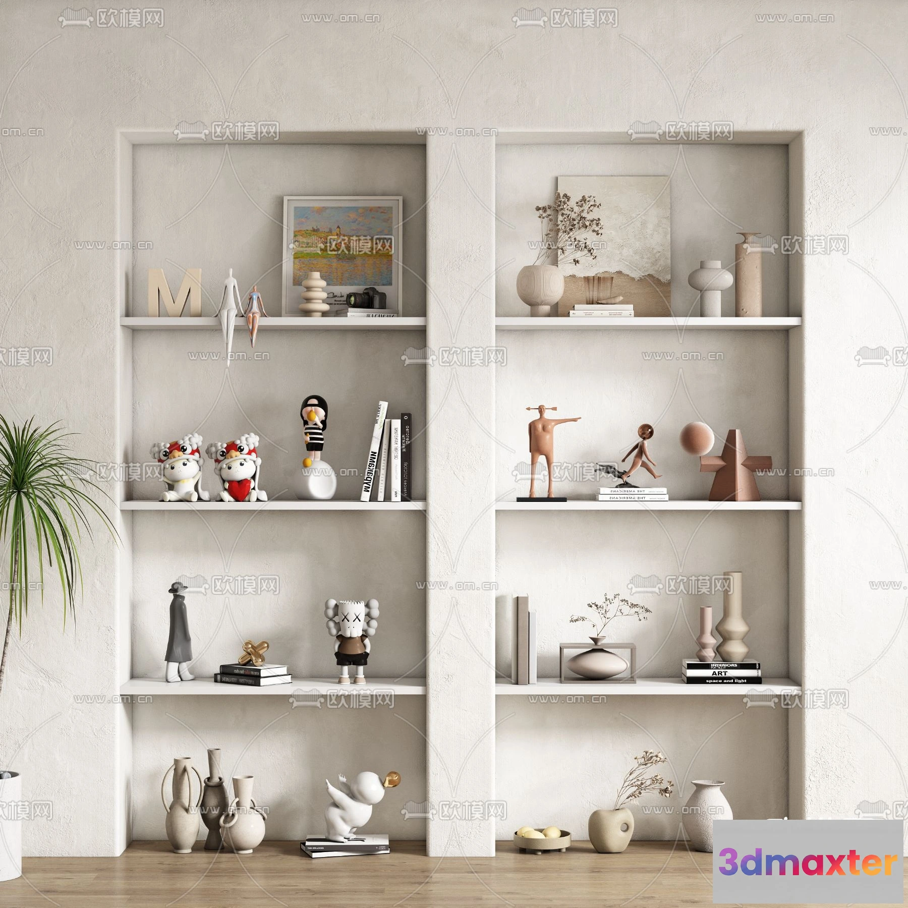1163092 - WABI SABI STYLE 3D MODELS - DECOR SETS - 0005