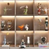1163108 - WABI SABI STYLE 3D MODELS - DECOR SETS - 0013