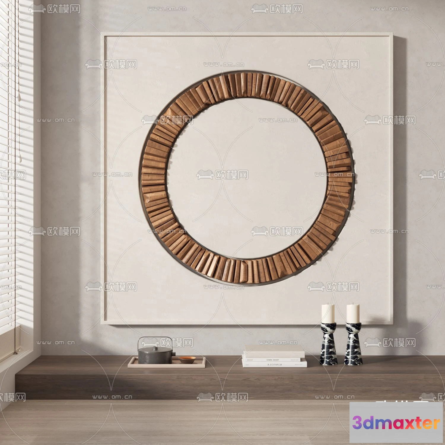 1163150 - WABI SABI STYLE 3D MODELS - DECOR SETS - 0034