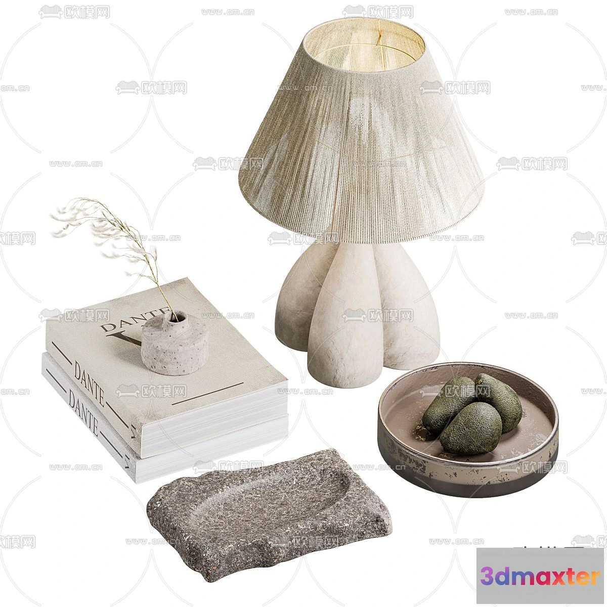 1163168 - WABI SABI STYLE 3D MODELS - DECOR SETS - 0043