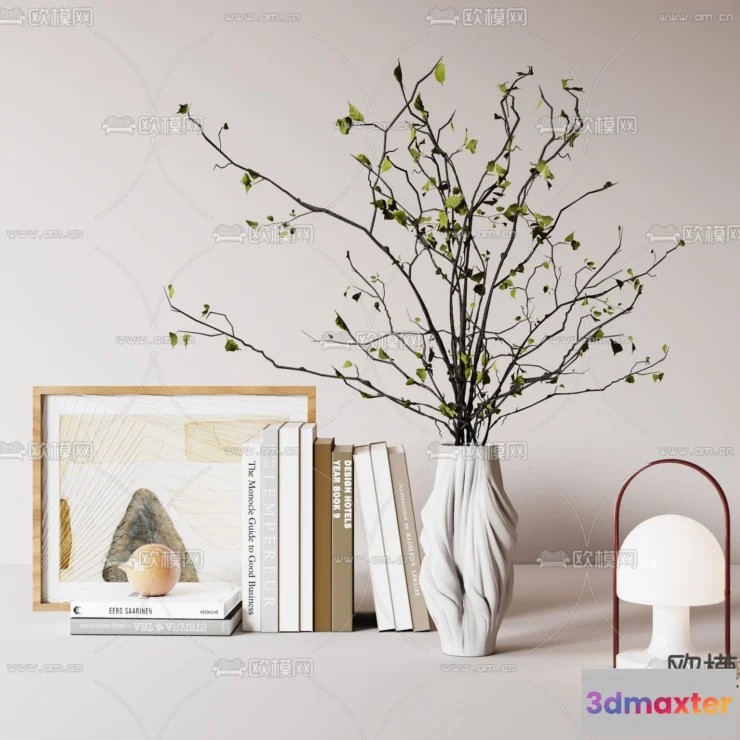 1163360 - WABI SABI STYLE 3D MODELS - DECOR SETS - 0139