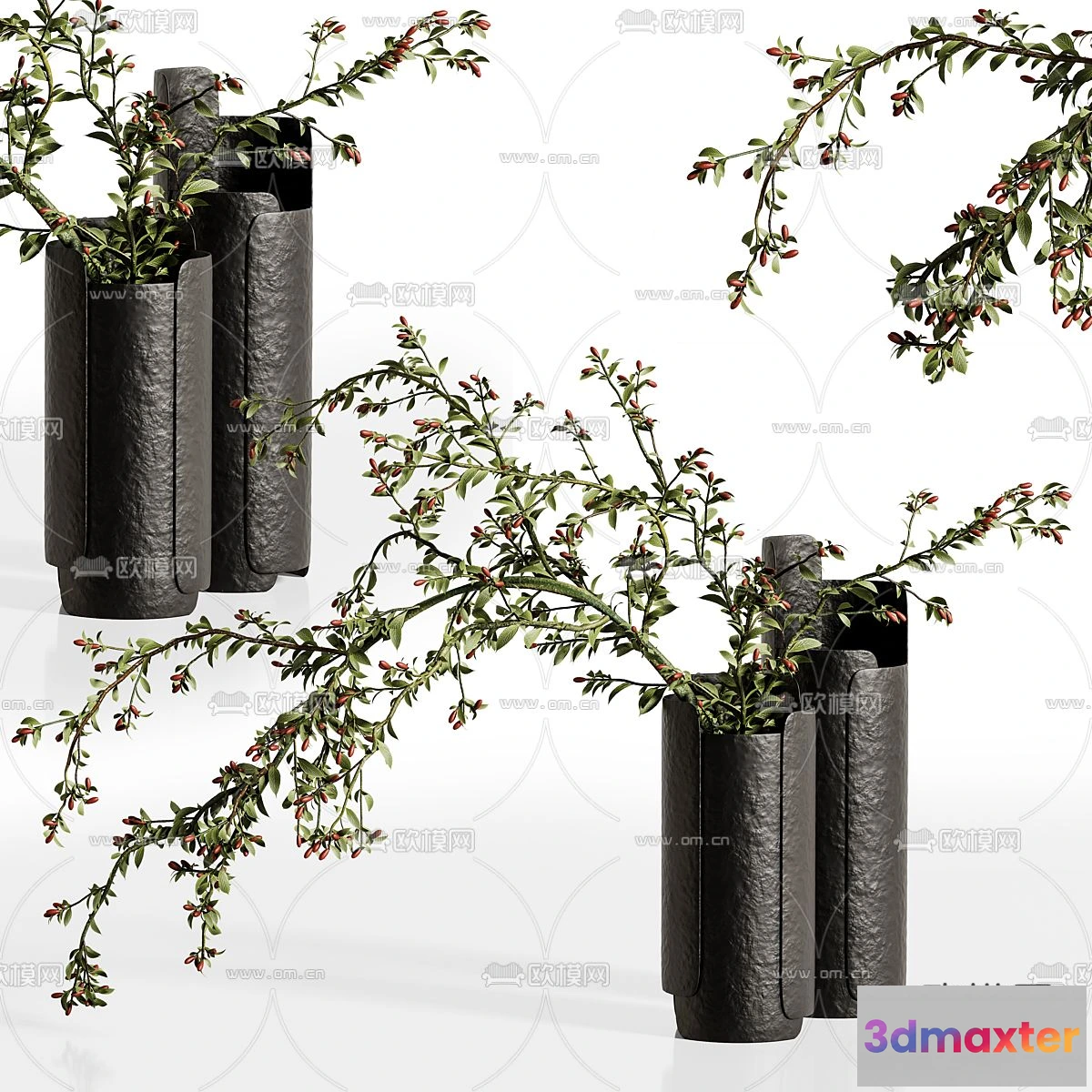 1163364 - WABI SABI STYLE 3D MODELS - DECOR SETS - 0141