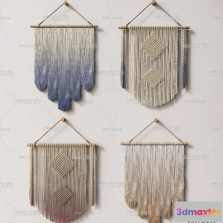 1163370 - WABI SABI STYLE 3D MODELS - DECOR SETS - 0144