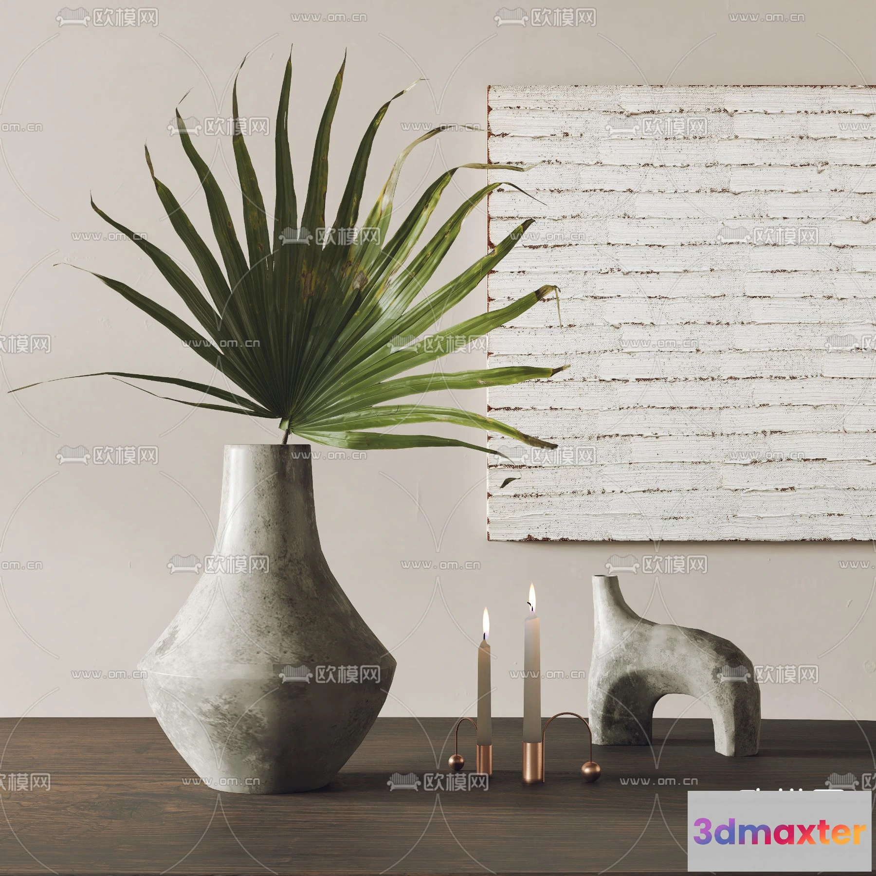 1163384 - WABI SABI STYLE 3D MODELS - DECOR SETS - 0151