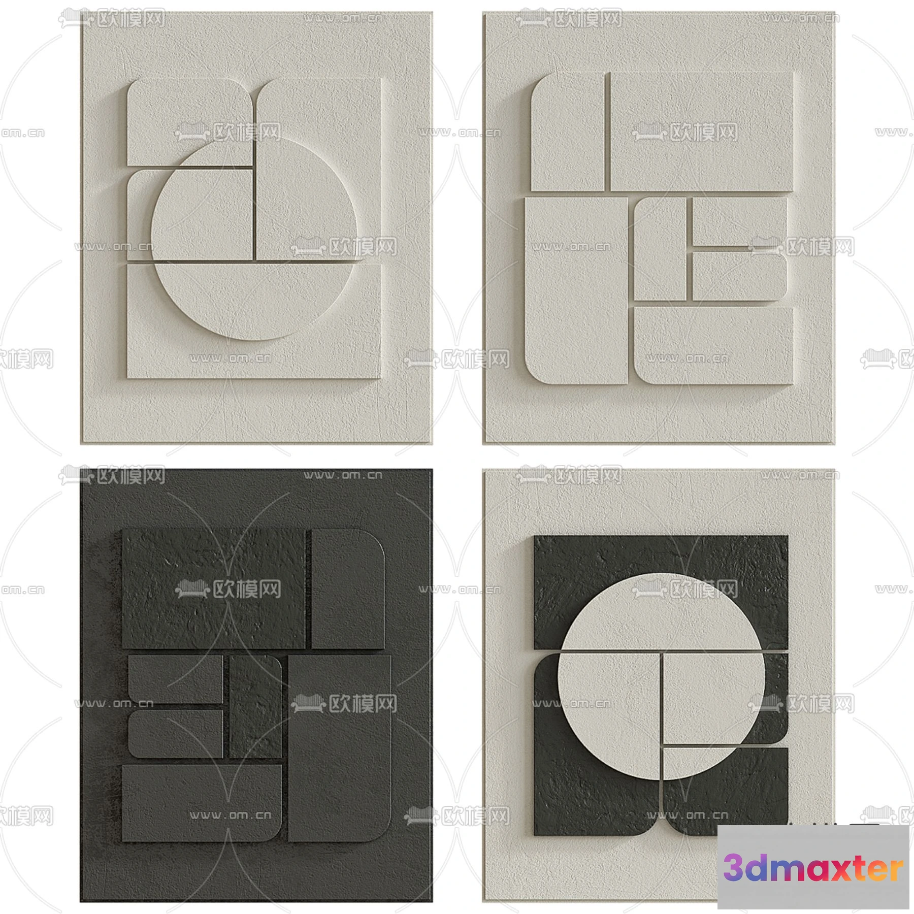 1163406 - WABI SABI STYLE 3D MODELS - DECOR SETS - 0162