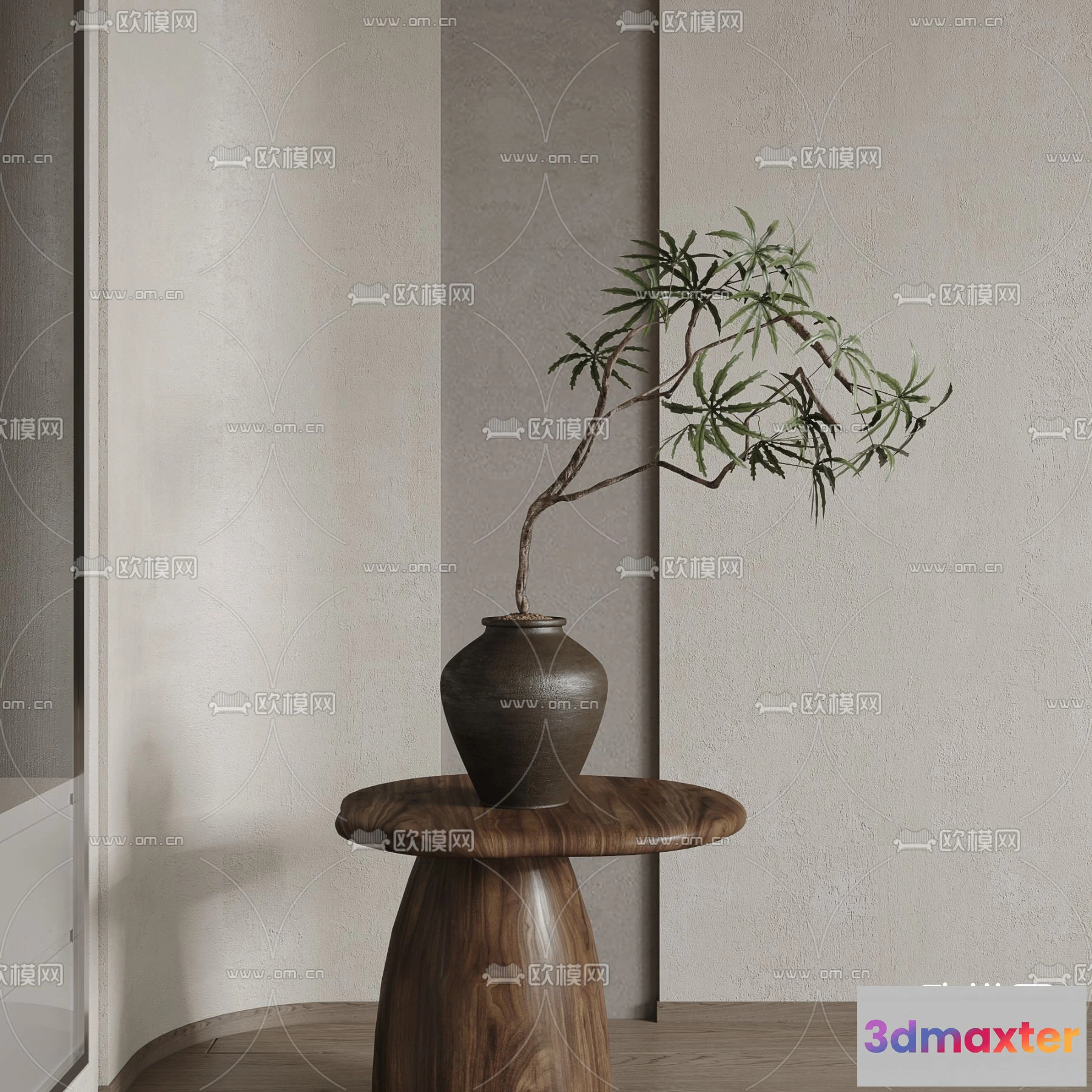 1163408 - WABI SABI STYLE 3D MODELS - DECOR SETS - 0163