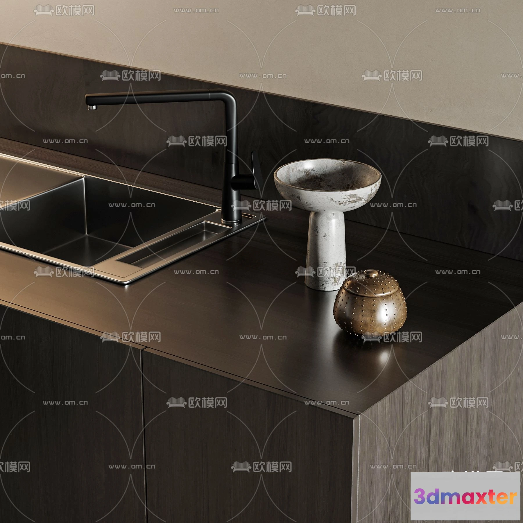 1163424 - WABI SABI STYLE 3D MODELS - DECOR SETS - 0171