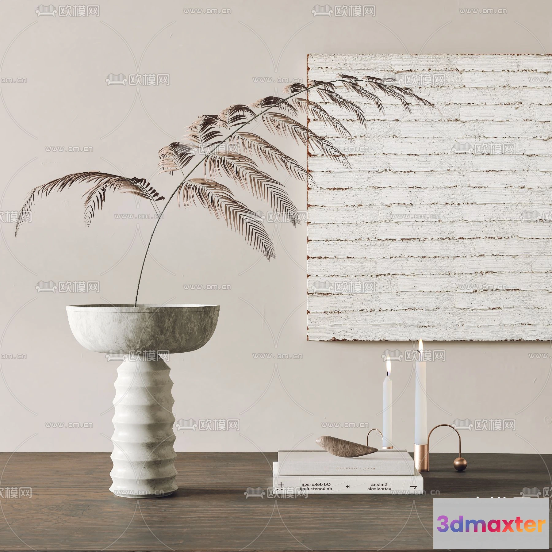 1163450 - WABI SABI STYLE 3D MODELS - DECOR SETS - 0184