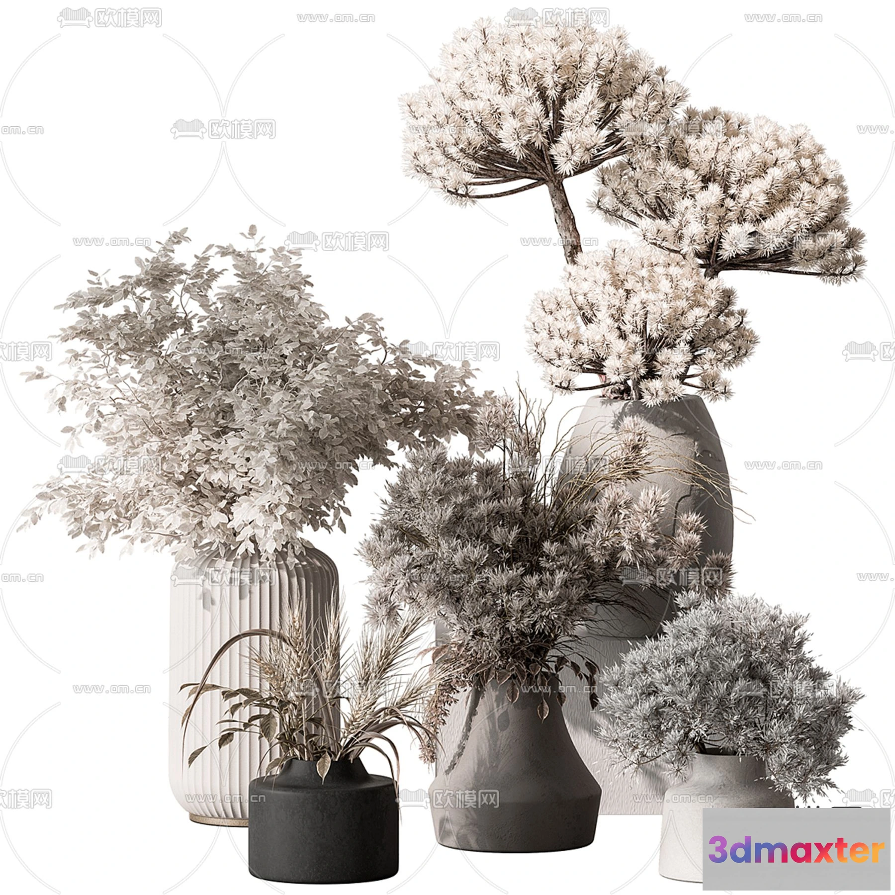 1163460 - WABI SABI STYLE 3D MODELS - DECOR SETS - 0189