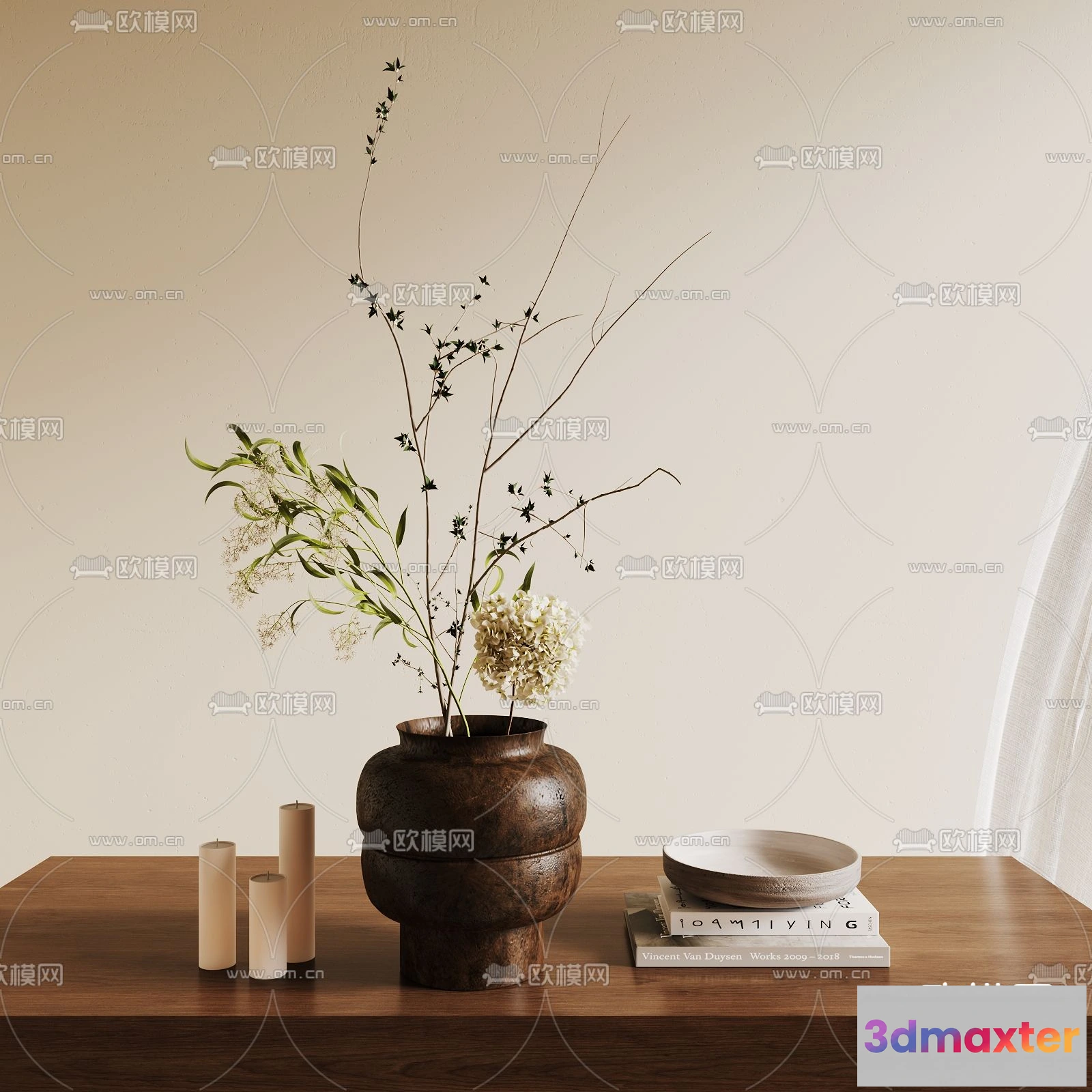 1163462 - WABI SABI STYLE 3D MODELS - DECOR SETS - 0190