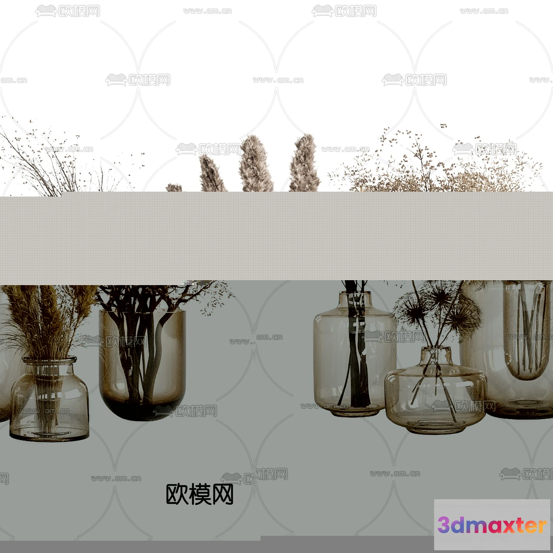 1163482 - WABI SABI STYLE 3D MODELS - DECOR SETS - 0200